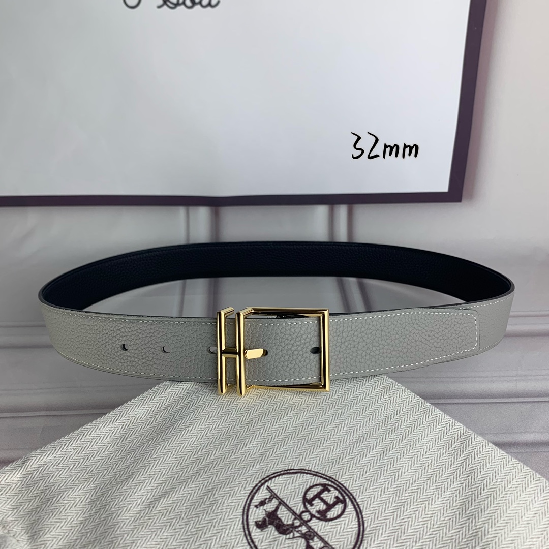 Hermès爱马仕针扣皮带原单品质双