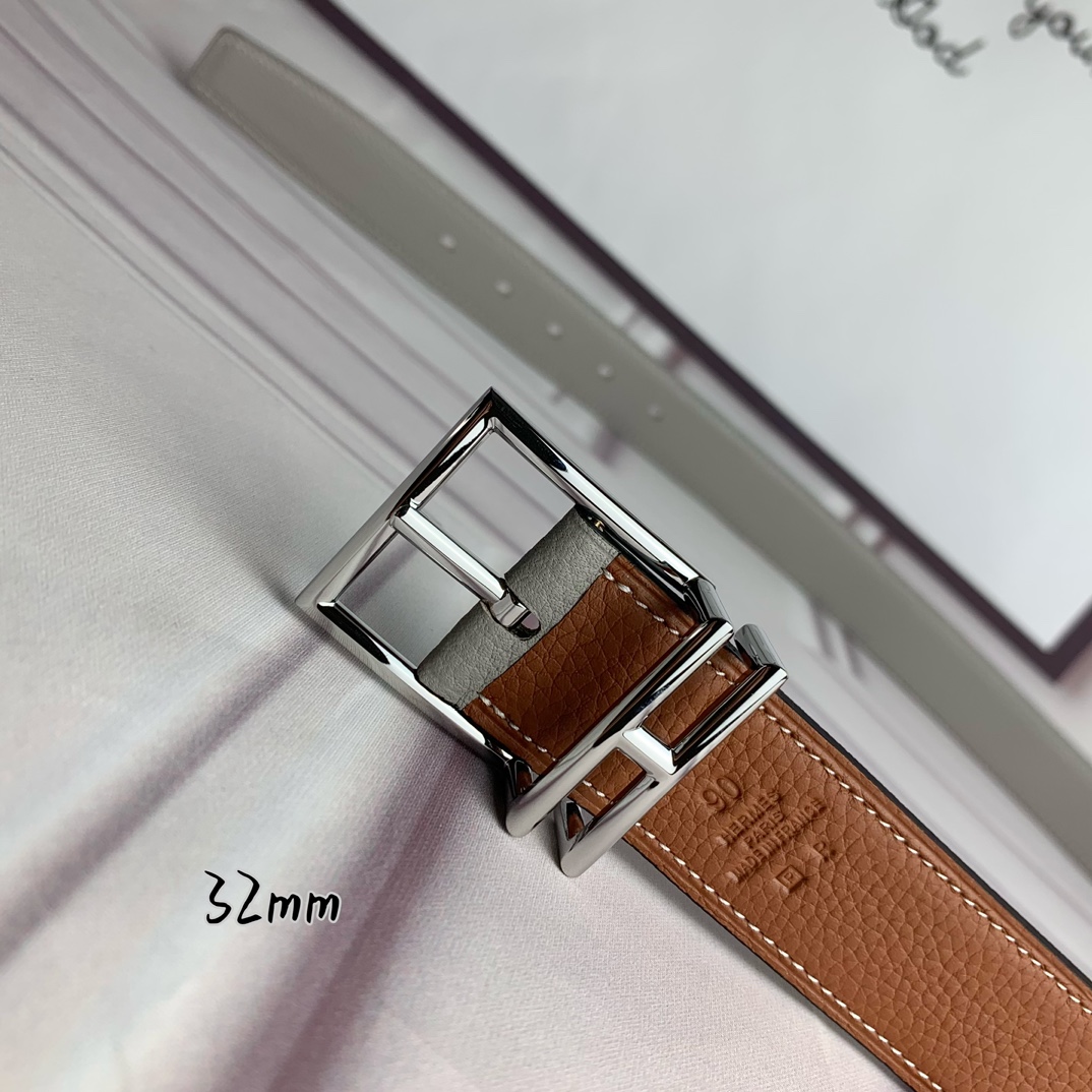 Hermès爱马仕针扣皮带原单品质双