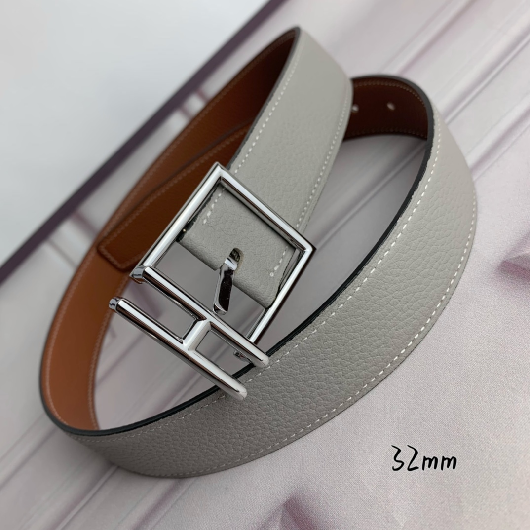 Hermès爱马仕针扣皮带原单品质双