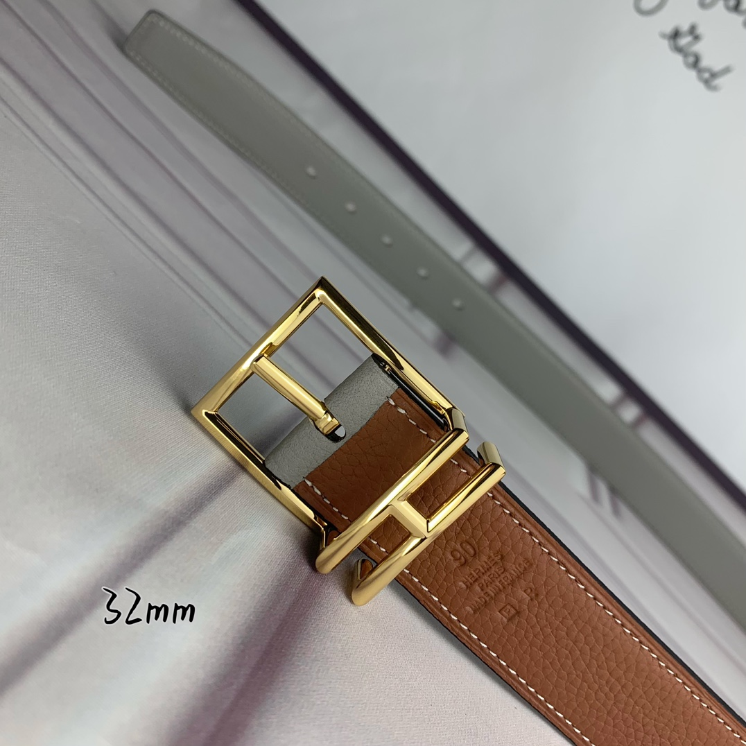 Hermès爱马仕针扣皮带原单品质双