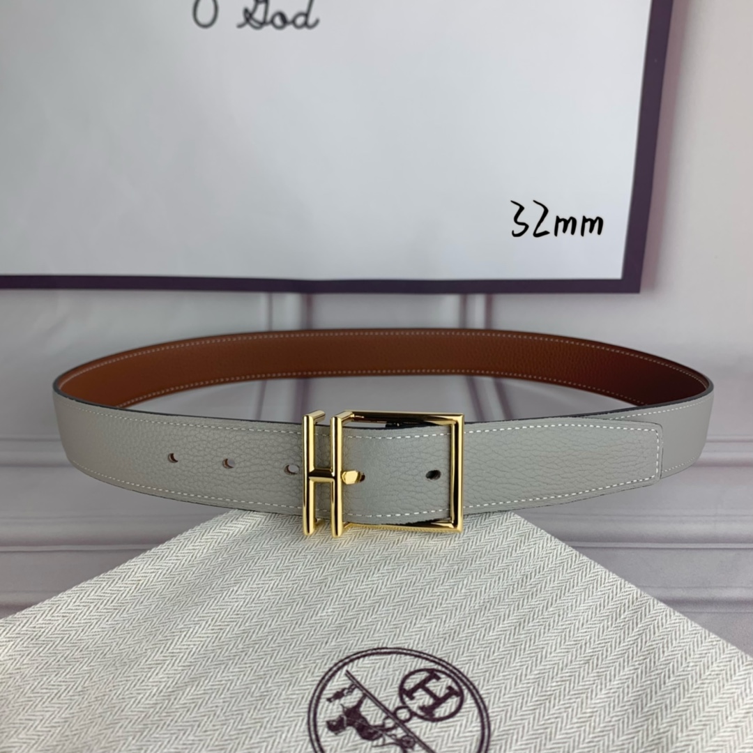 Hermès爱马仕针扣皮带原单品质双
