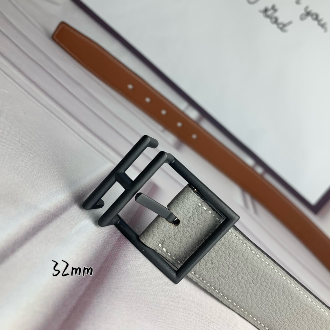 Hermès爱马仕针扣皮带原单品质双