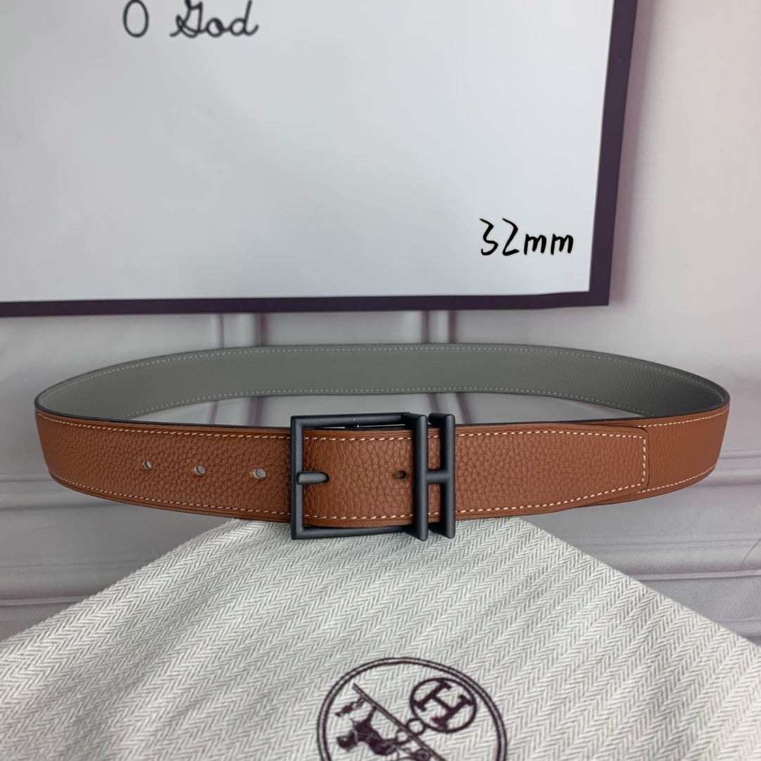 Hermès爱马仕针扣皮带原单品质双