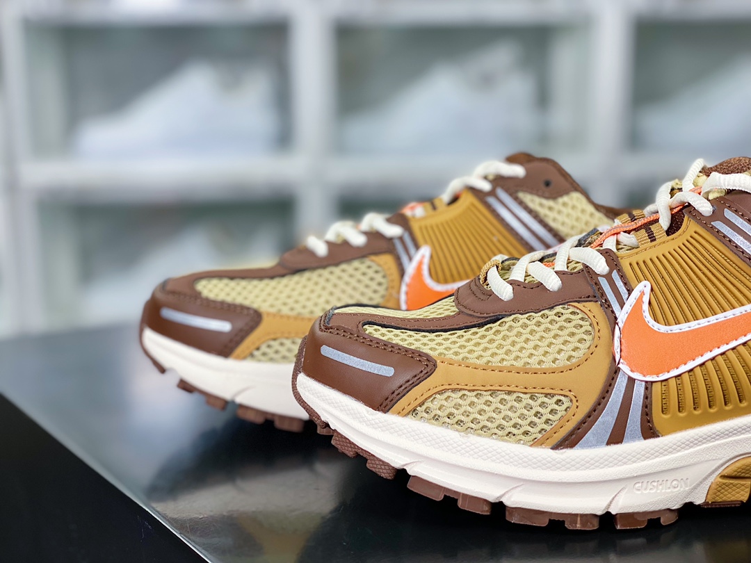 Zoom Vomero 5 ”Wheat Grass” Vomero 5th generation series classic retro leisure sports jogging shoes ”Wheat Brown Orange Brown” FB9149-700