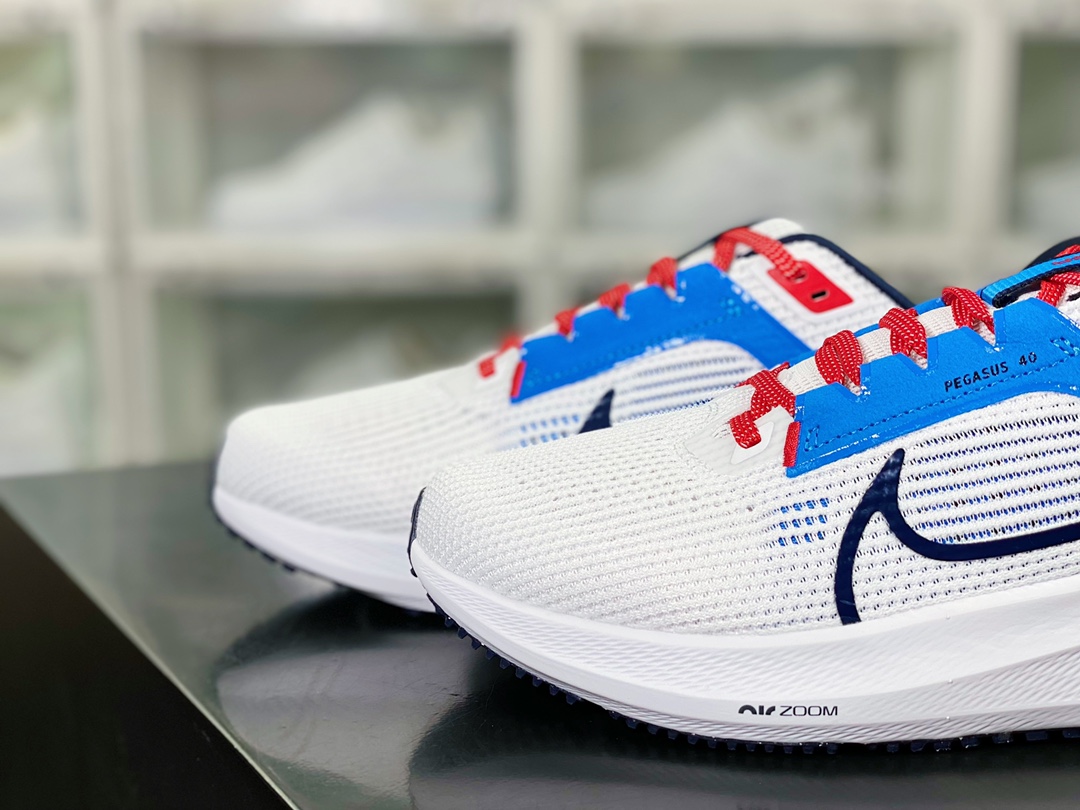 Air Zoom Pegasus 40 Wide ”USA” 40th Generation Super Pegasus Turbo Marathon Leisure Sports Jogging Shoes FN0013-100