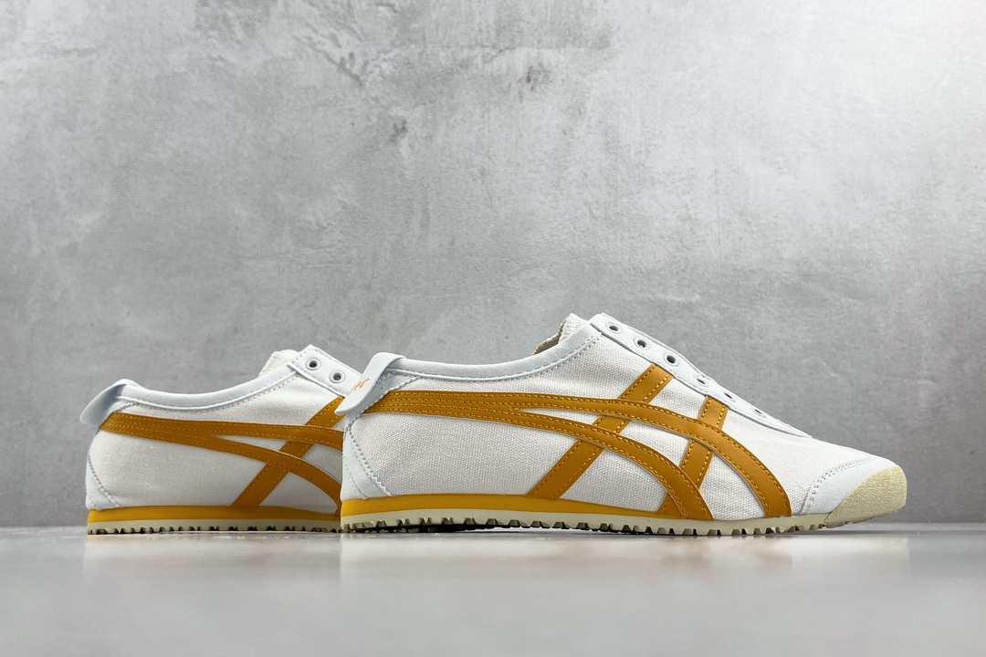 Canvas Onitsuka Tiger MExICO 66 Slip-On White Orange 1183A360-110