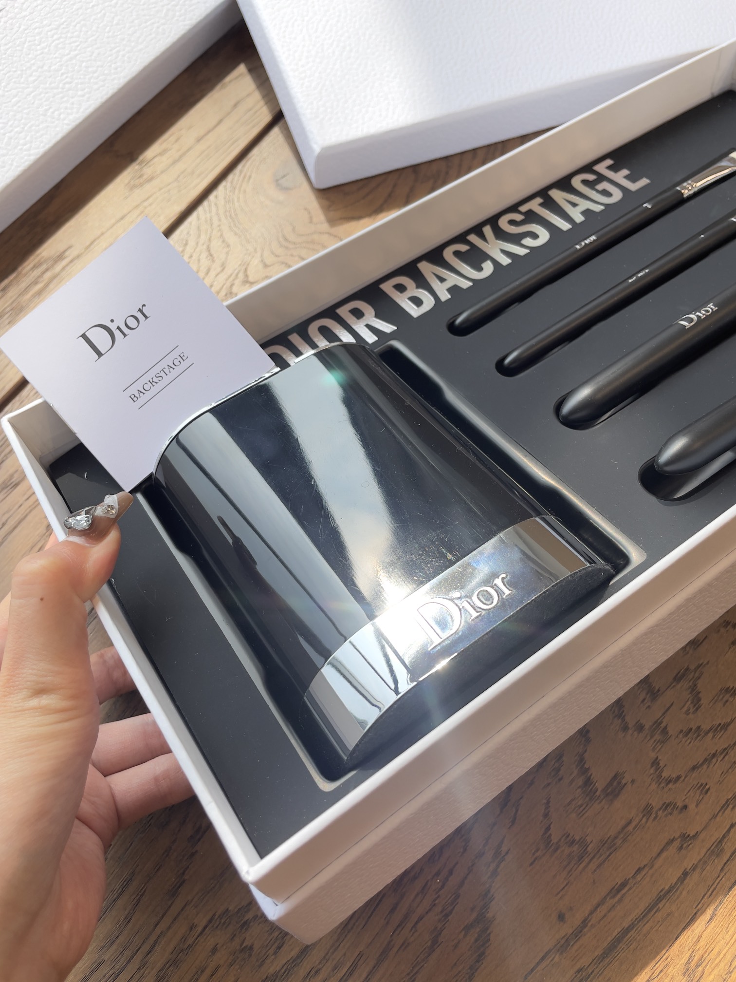 Dior Backstage 4-Piece Makeup Brush Gift Set - Comprehensive 4