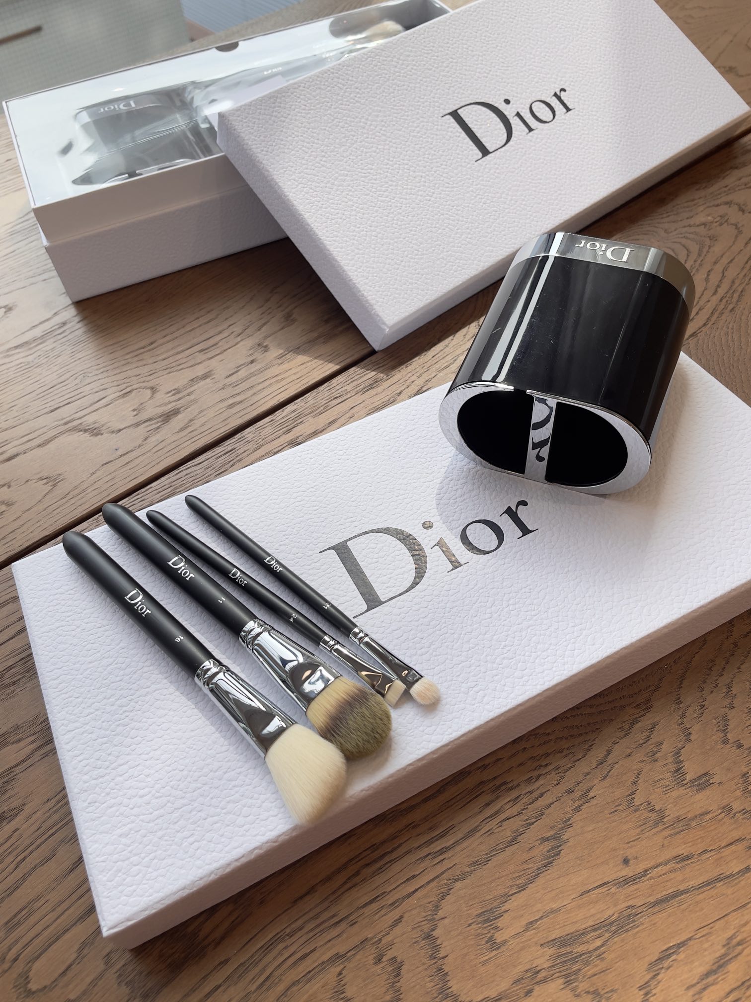 Dior Backstage Makeup Brush Set - Comprehensive 3
