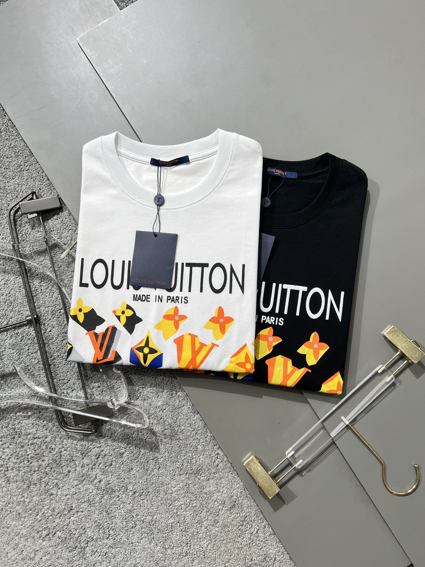 Louis Vuitton Clothing T-Shirt Printing Spring/Summer Collection Short Sleeve