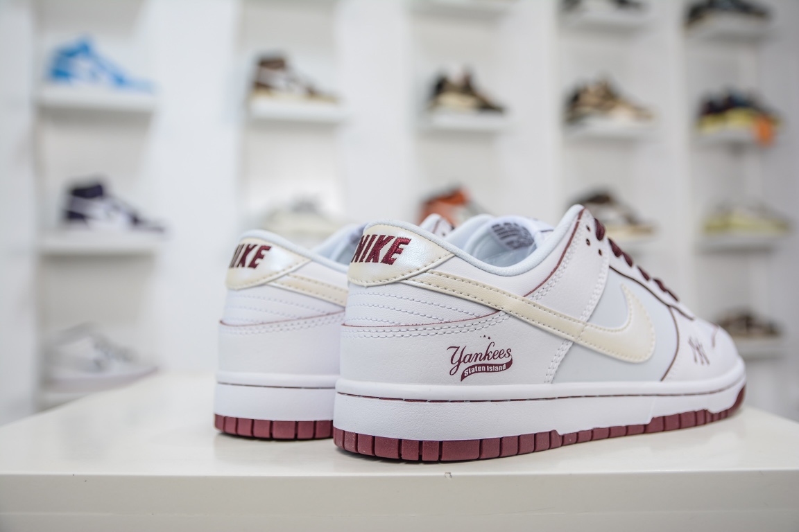 260 Nike SB Dunk Low MLB联名 米白红 FC1688-900