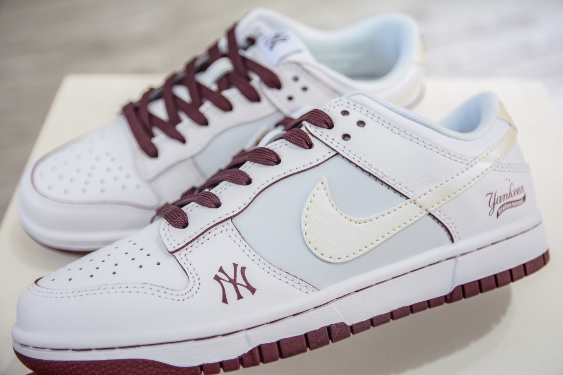 260 Nike SB Dunk Low MLB联名 米白红 FC1688-900