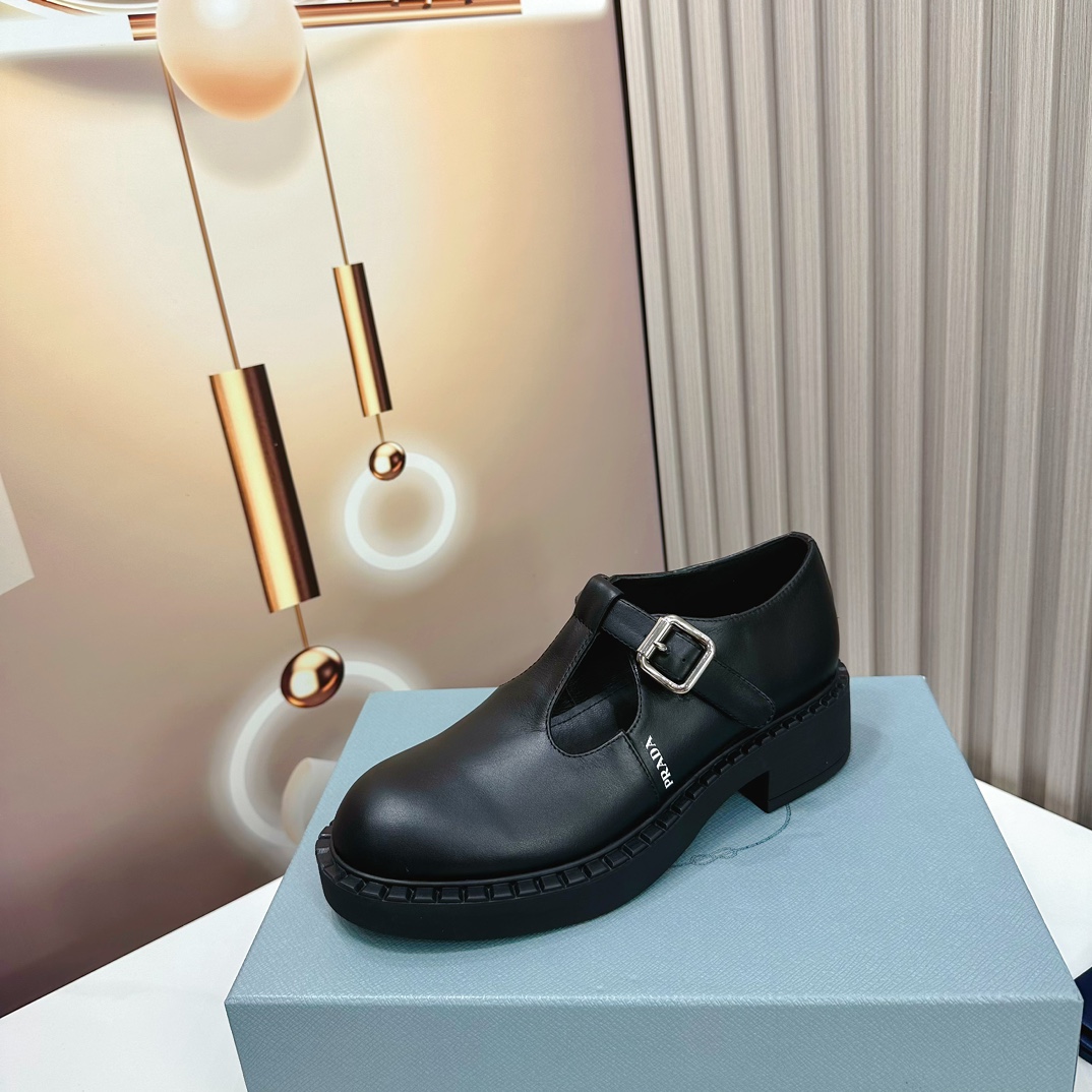 fábrica 2023 SSS relanza las nuevas botas largas y cortas de Prada, sandalias zapatos individuales, 