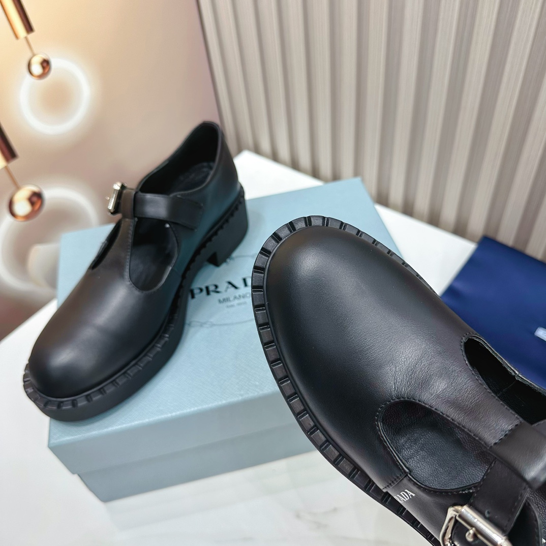 fábrica 2023 SSS relanza las nuevas botas largas y cortas de Prada, sandalias zapatos individuales, 