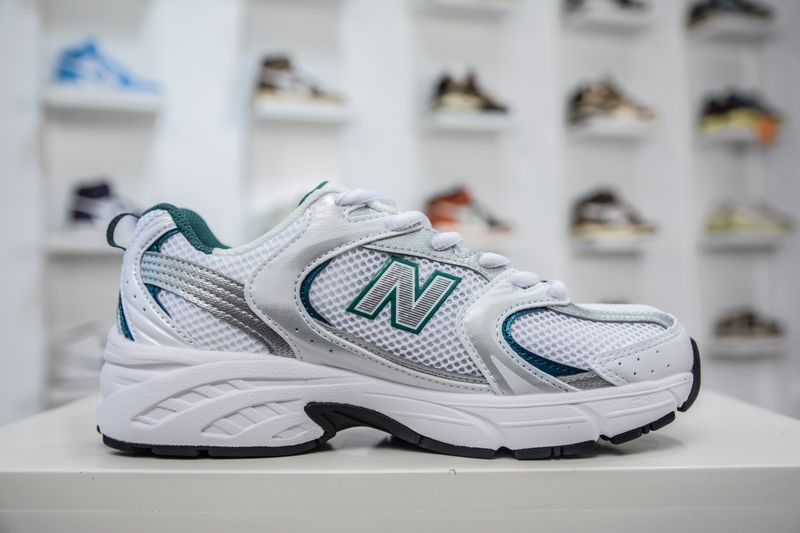 The NB530 white green color passed the test and it took two months to re-launch the MR530AB