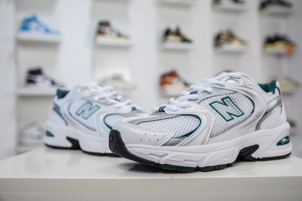 The NB530 white green color passed the test and it took two months to re-launch the MR530AB