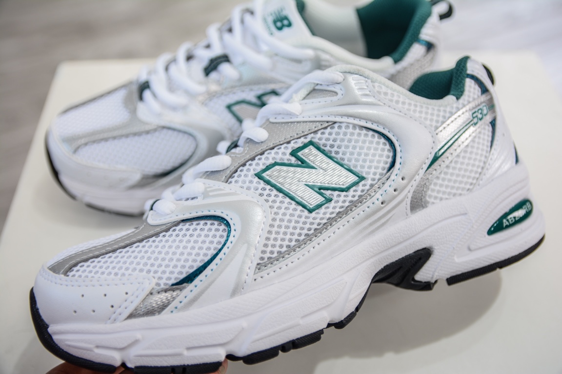 The NB530 white green color passed the test and it took two months to re-launch the MR530AB