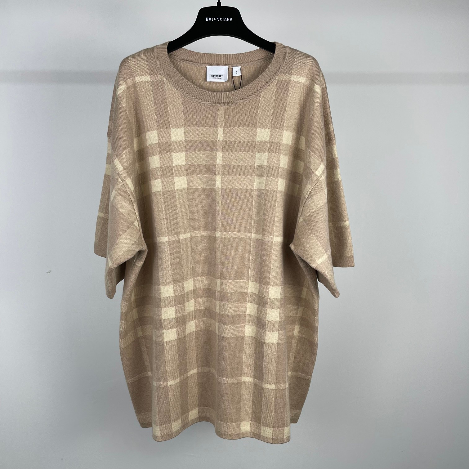 버버리 체크 니트 927 Burberry T Shirt