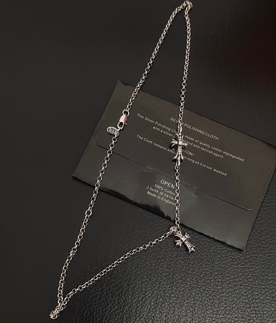 Chrome Hearts 克罗心 十字架项链