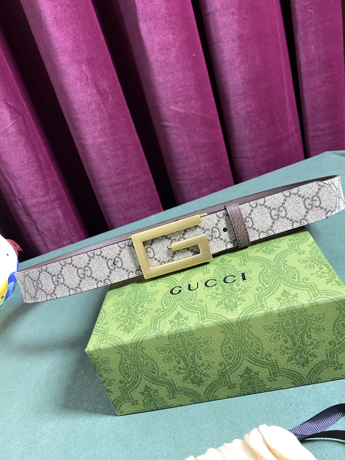 Gucci GG Supreme Podbijanie najwyższej jakości
 Czarny Płótno