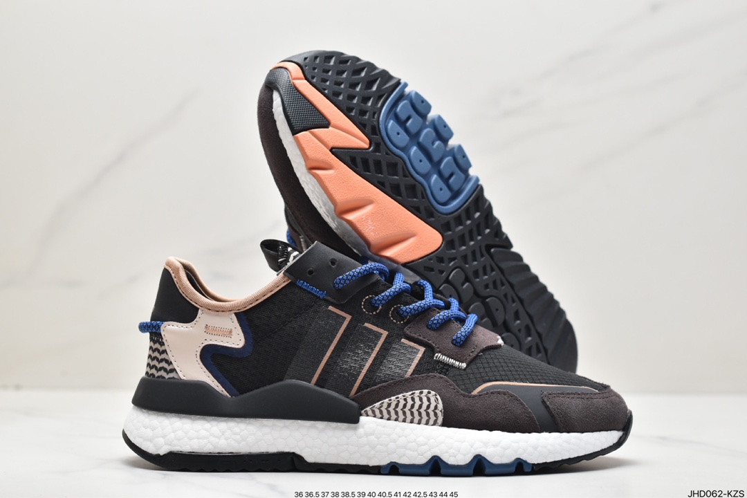 Adidas Nite Jogger 2019 Boost IE1922 Retro Running Shoes