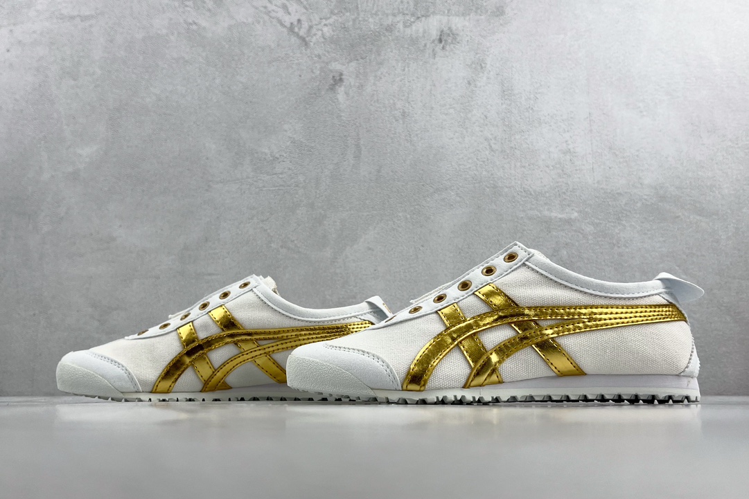 Canvas Onitsuka Tiger MEXICO 66 SLIP-ON White Gold 1183A962-102