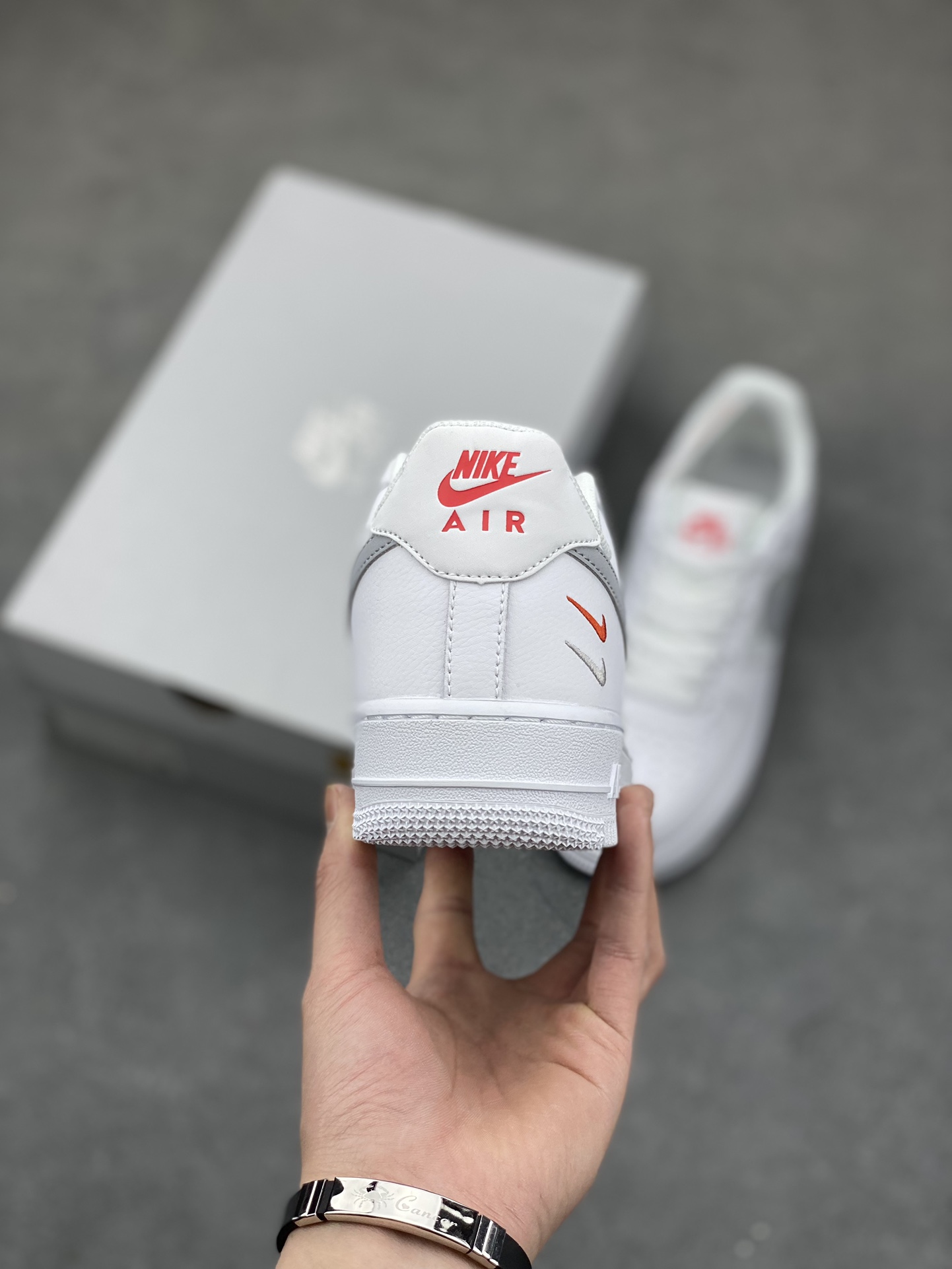 Nike Air Force 1 Low White/Vapor Grey Casual Sneakers FD0666-100 5 i1682621051 9005 3