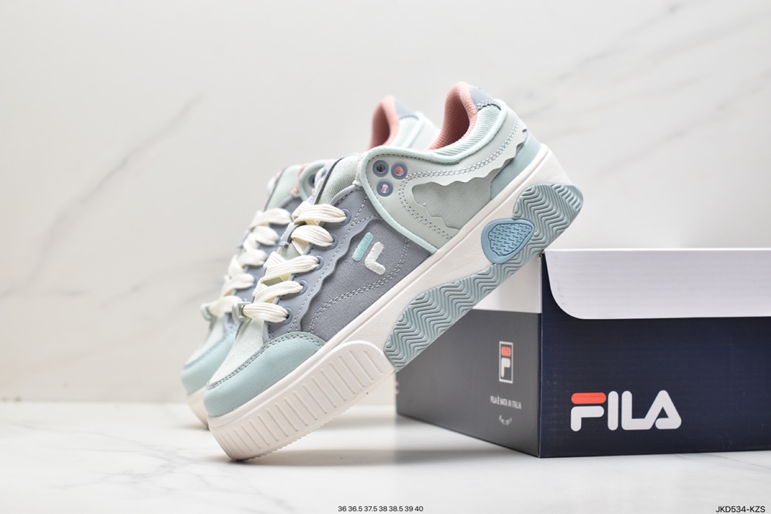 FILA FUSION trendy brand STACK women's shoes sneakers 2022 autumn new trend casual shoes thick-soled shoes T12W232201FPQ