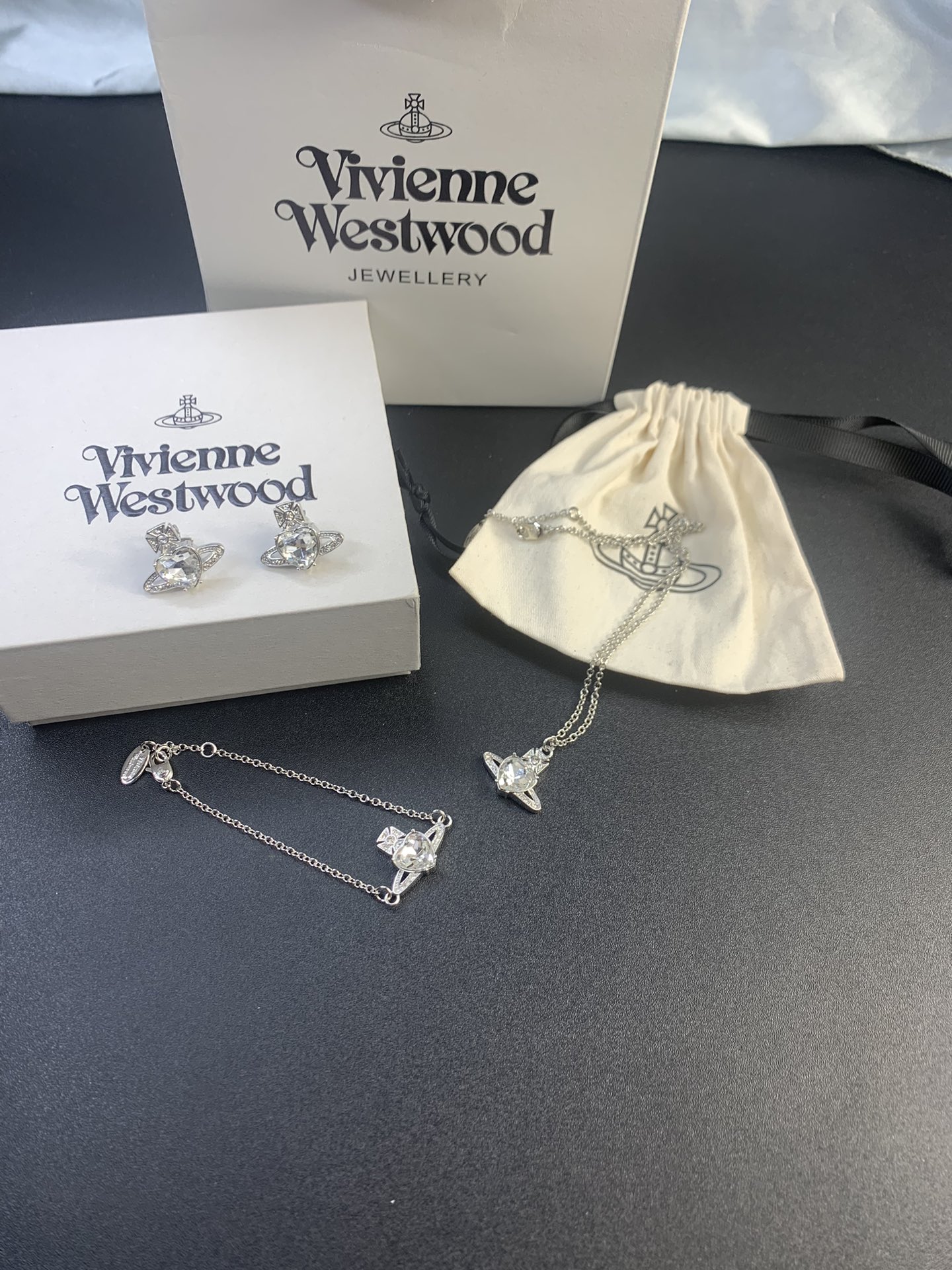 NO:103194,Necklace Queen Mother Love White Diamond White Gold Necklace Bracelet Earring Set, Queen Mother Necklace, Necklace, Bracelet19860909项链西太后爱心白钻白金项链手链耳钉套装,西太后项链,necklace,bracelet,Jewelry