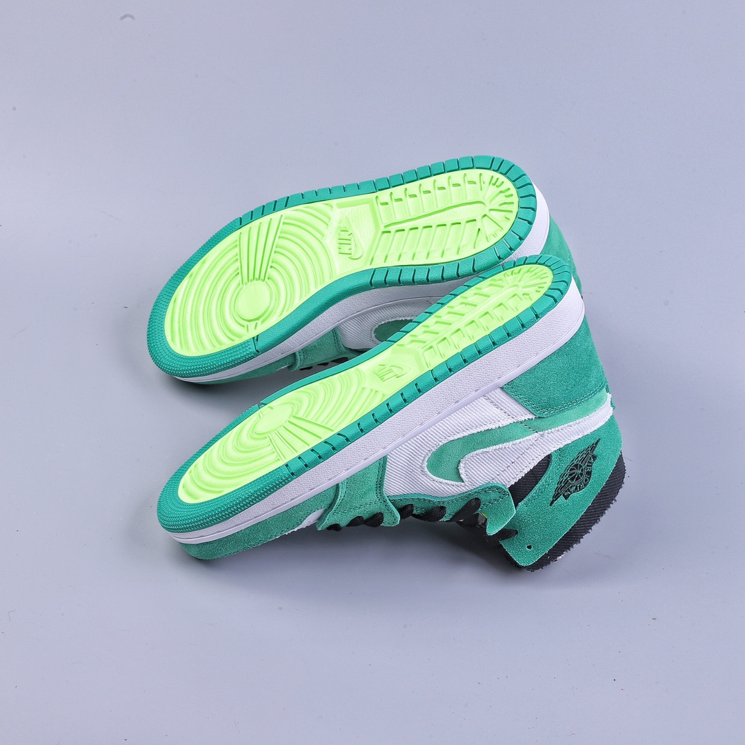 260 Air Jordan 1 Zoom CMFT AJ1 high zoom air cmft”purple patent”防滑高帮复古篮球鞋 乔1白绿 CT0978-300