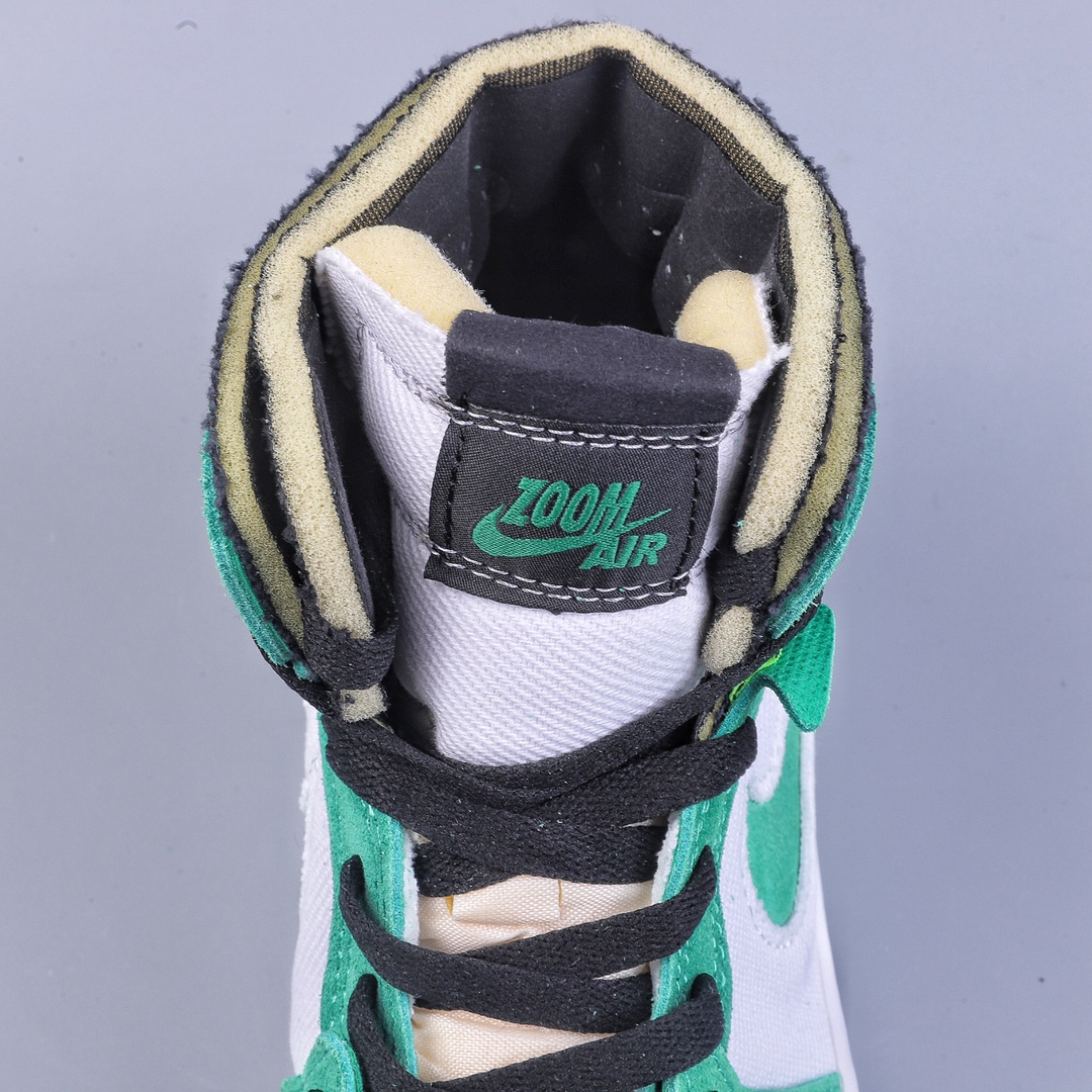 260 Air Jordan 1 Zoom CMFT AJ1 high zoom air cmft”purple patent”防滑高帮复古篮球鞋 乔1白绿 CT0978-300