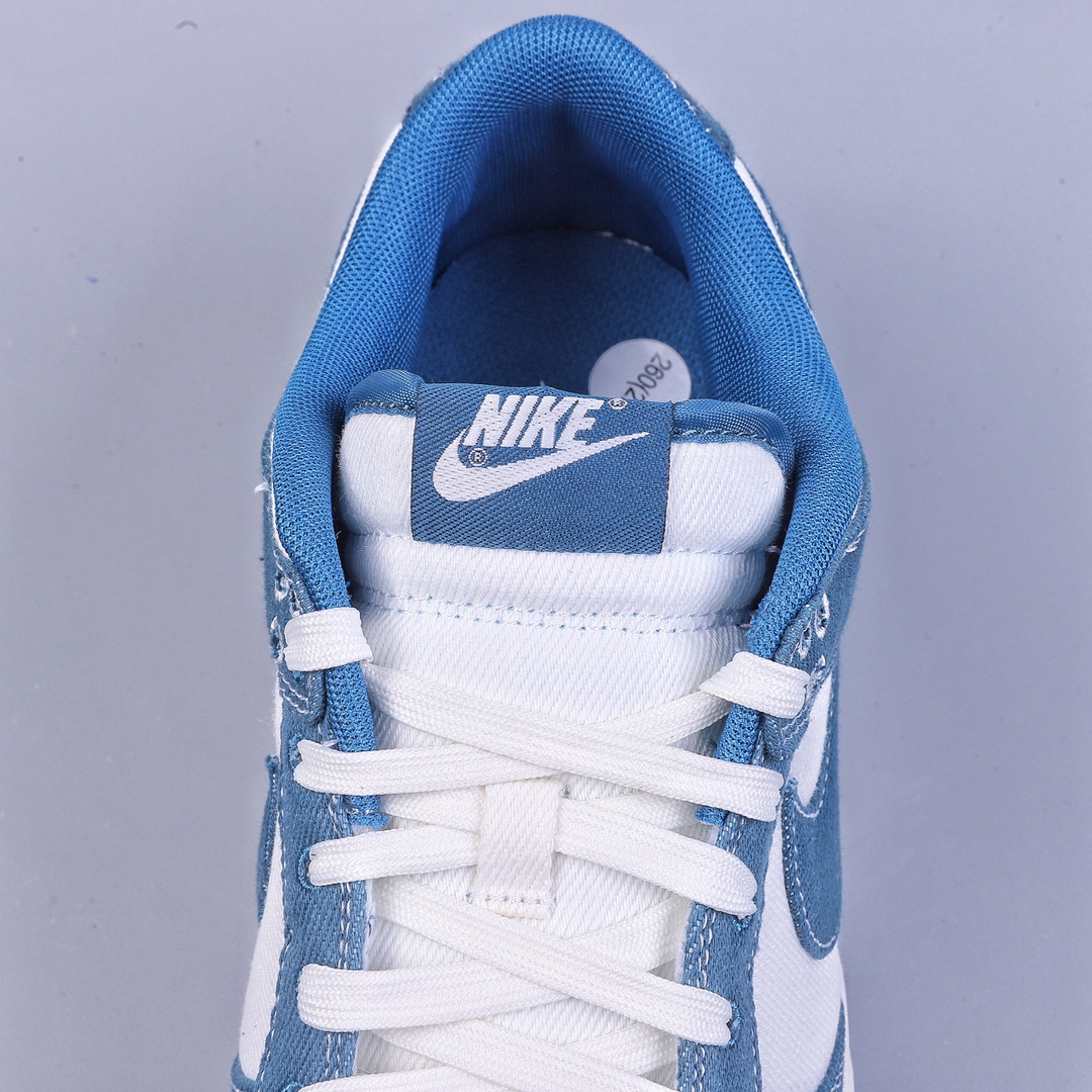 320 S2 Nike Dunk Low ”Industrial Blue” 刺子绣主题 SB低帮运动休闲板鞋  DV0834-101