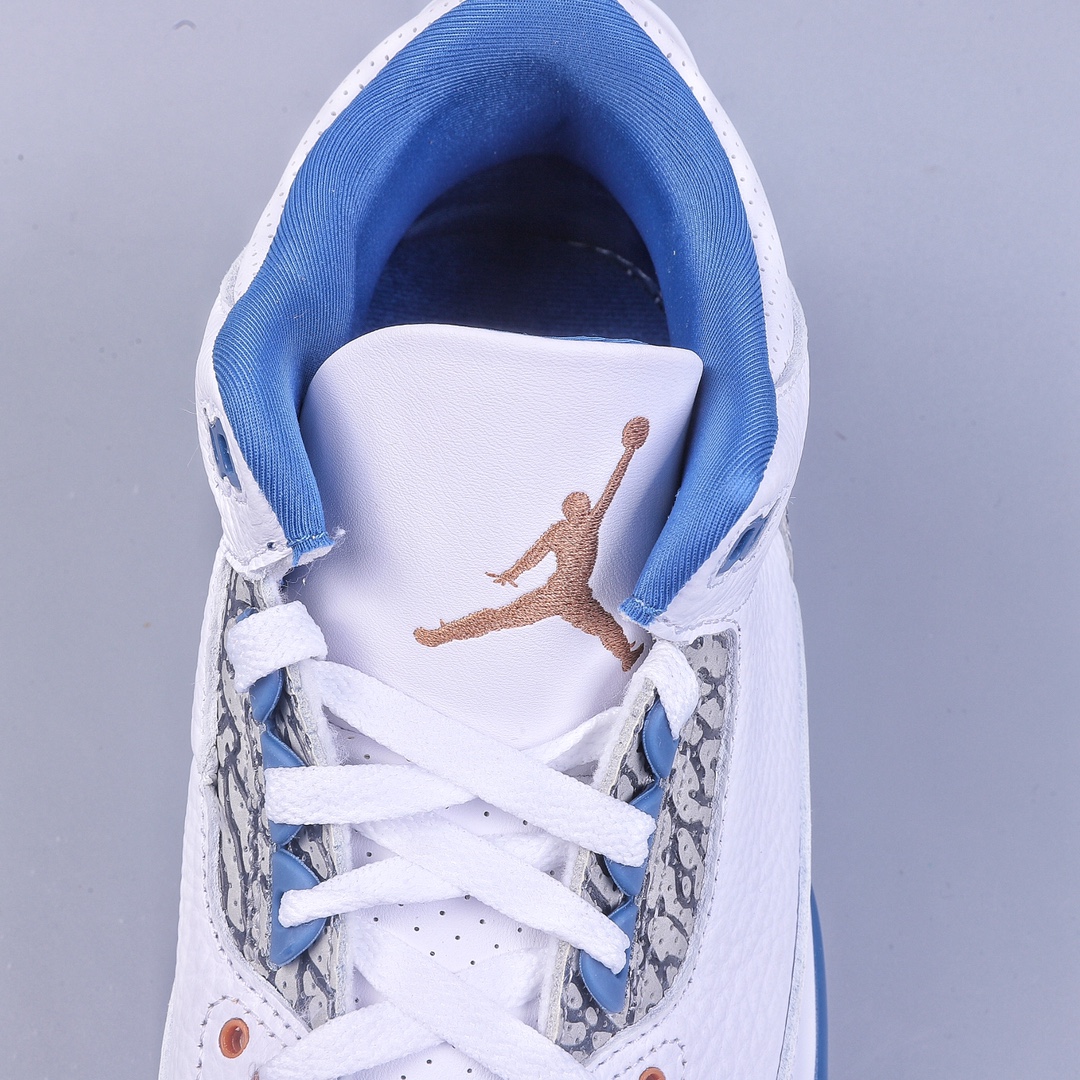 240 Air Jordan Retro AJ3 乔3白蓝奇才 CT8532-148