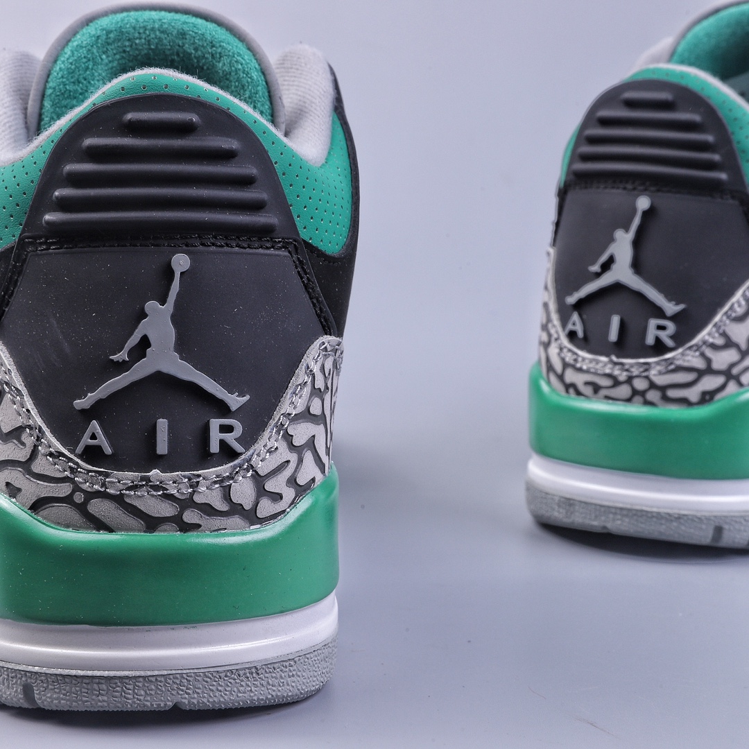 240 Air Jordan AJ3 Retro 黑绿CT8532-030
