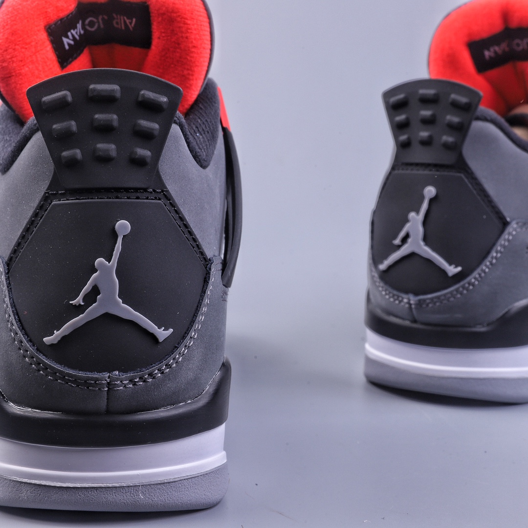 360 T Air Jordan 4 Retro ” Infrared ” 黑灰红 红外线 AJ4乔4 男子文化篮球鞋 DH6927-061