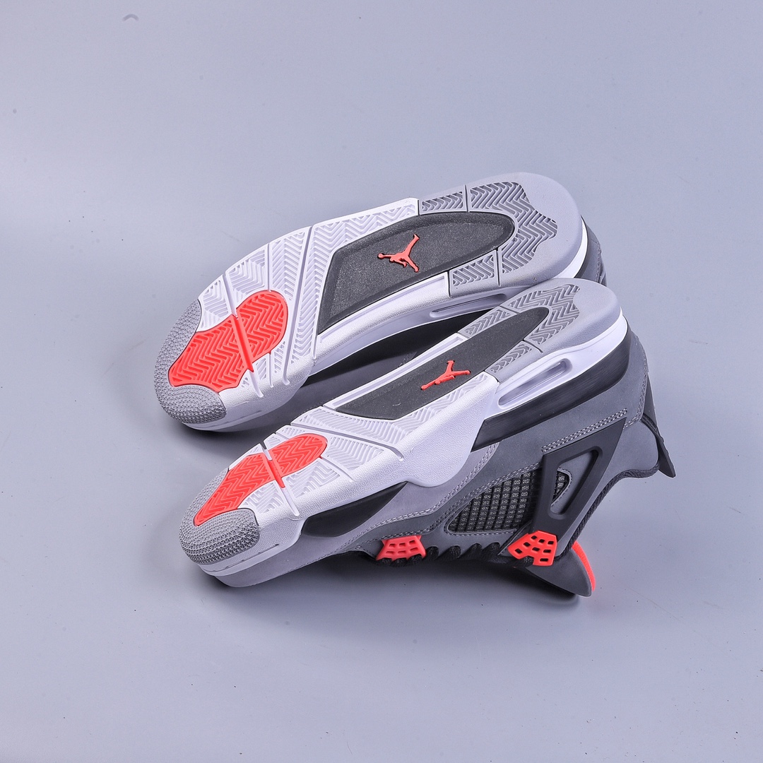 360 T Air Jordan 4 Retro ” Infrared ” 黑灰红 红外线 AJ4乔4 男子文化篮球鞋 DH6927-061