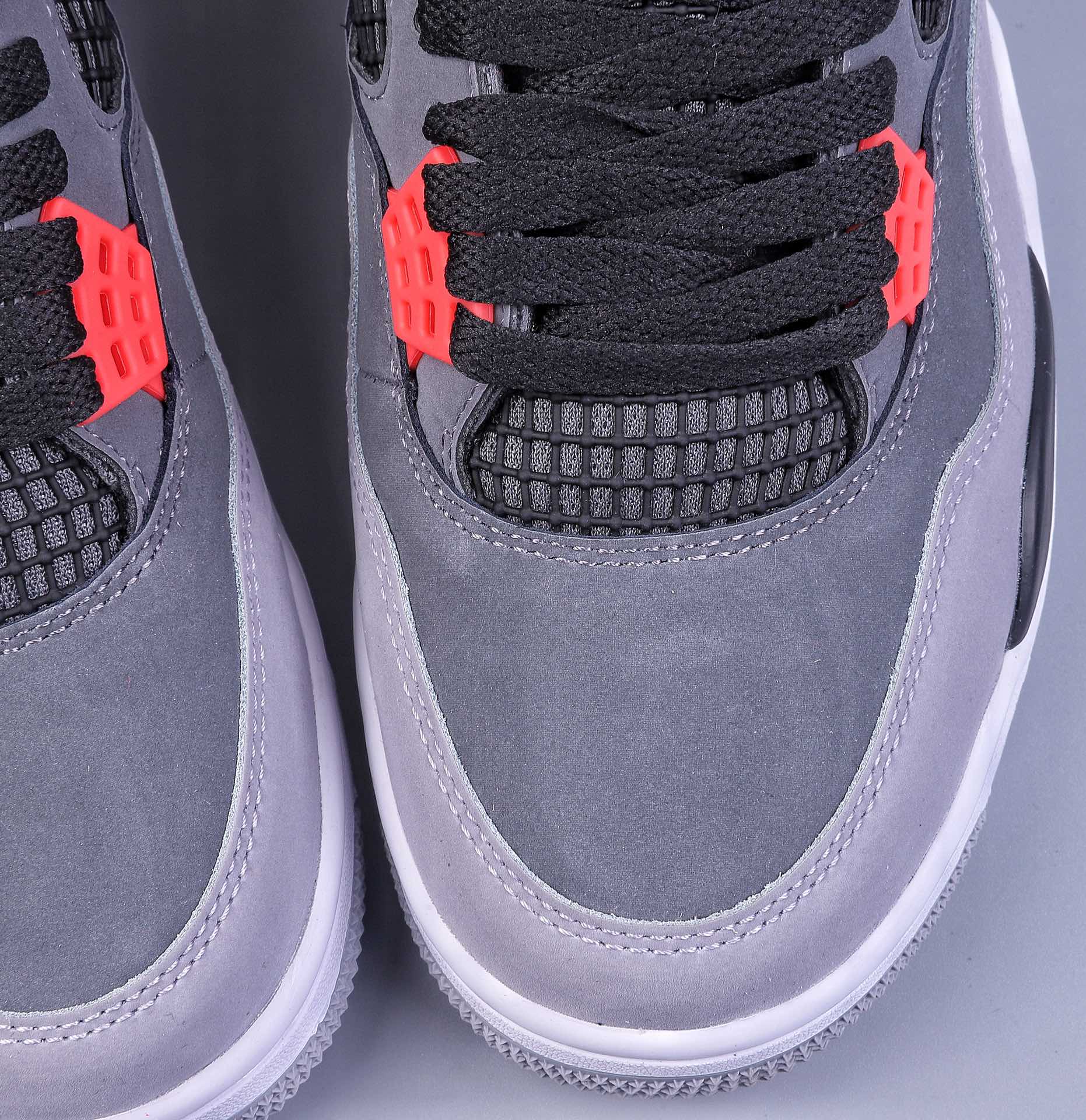 360 T Air Jordan 4 Retro ” Infrared ” 黑灰红 红外线 AJ4乔4 男子文化篮球鞋 DH6927-061