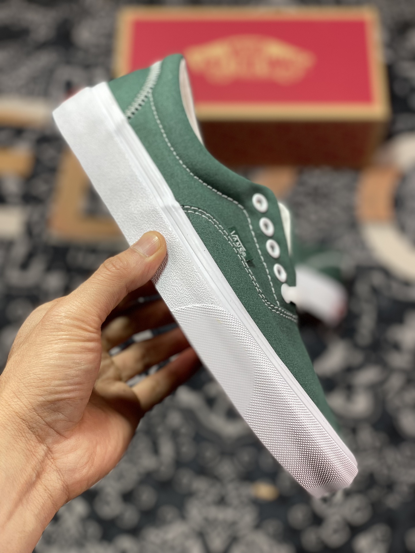 Vans Vault OG Era Green Anaheim Retro Low-top Casual Vulcanized Sneakers VN0A5KX56QU