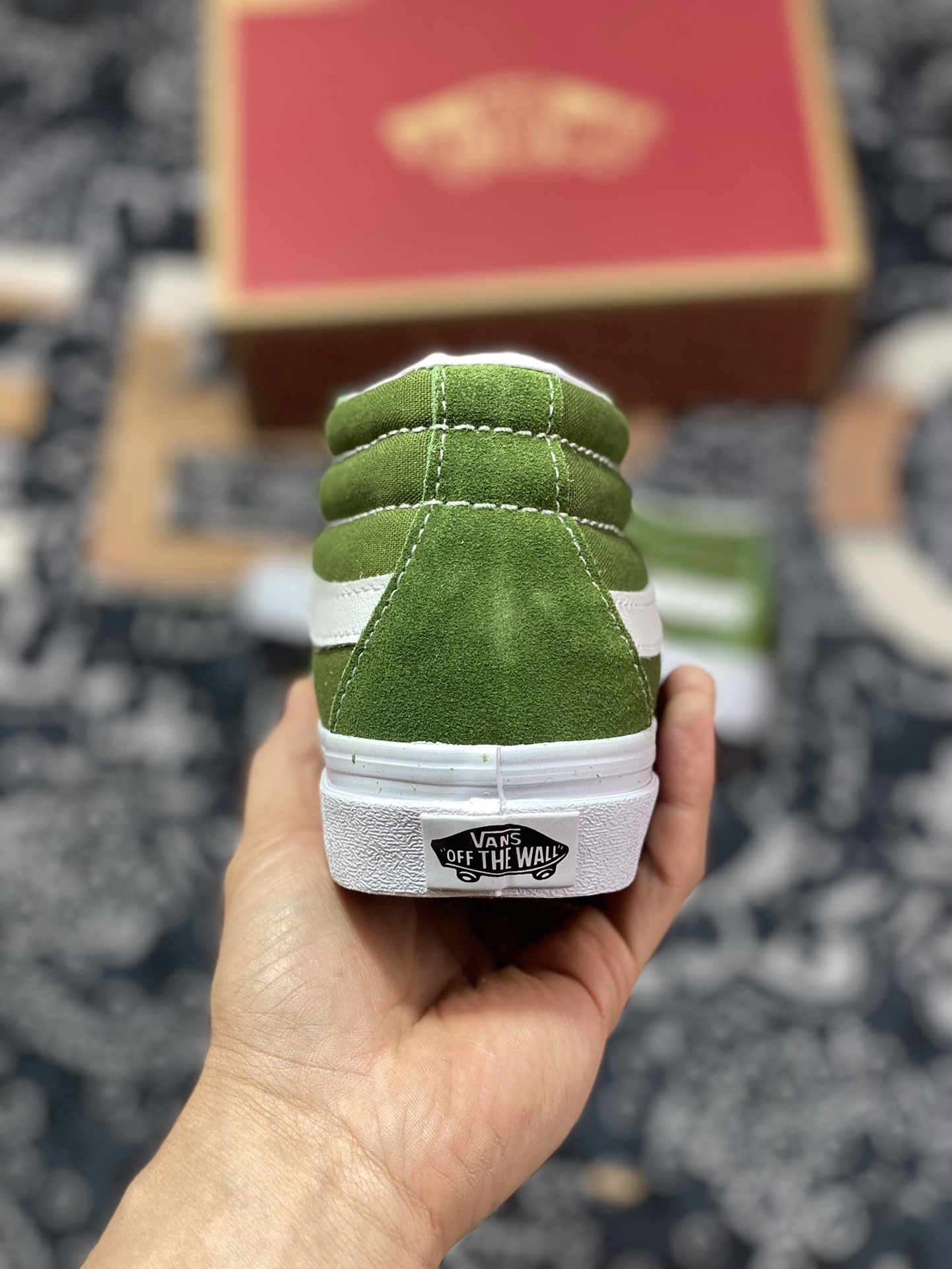 Vans Sk8-Mid Matcha Green/Avocado Green Mid-top Series VN0A3WM3609