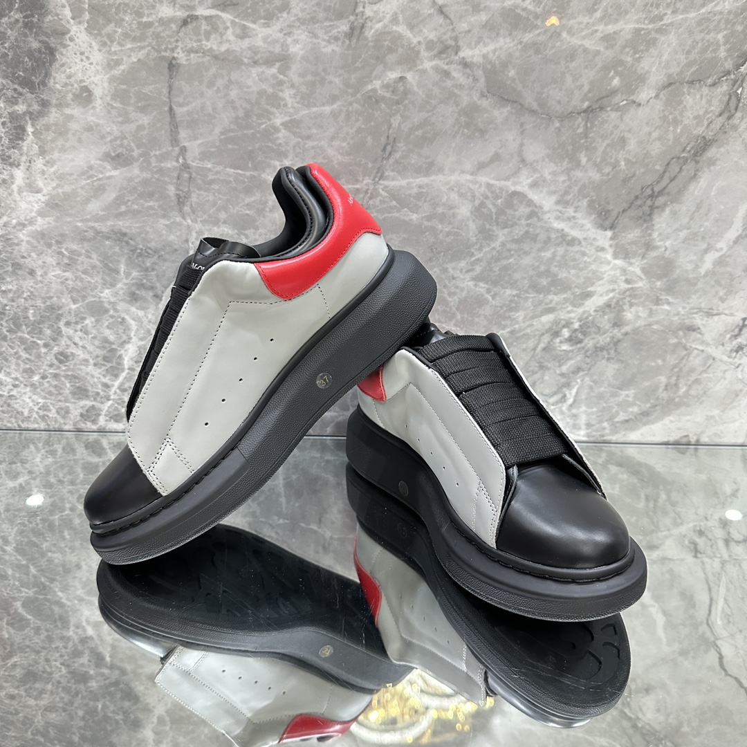 Fashionable Leather Shoes with Comfortable Design and TPU Bottom – Alexa McQU Collection - 图片 2