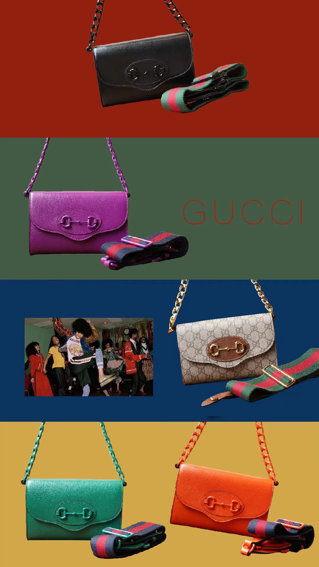Gucci Horsebit Taschen Umhängetaschen  & Schultertaschen 2024 Replik
 Ketten