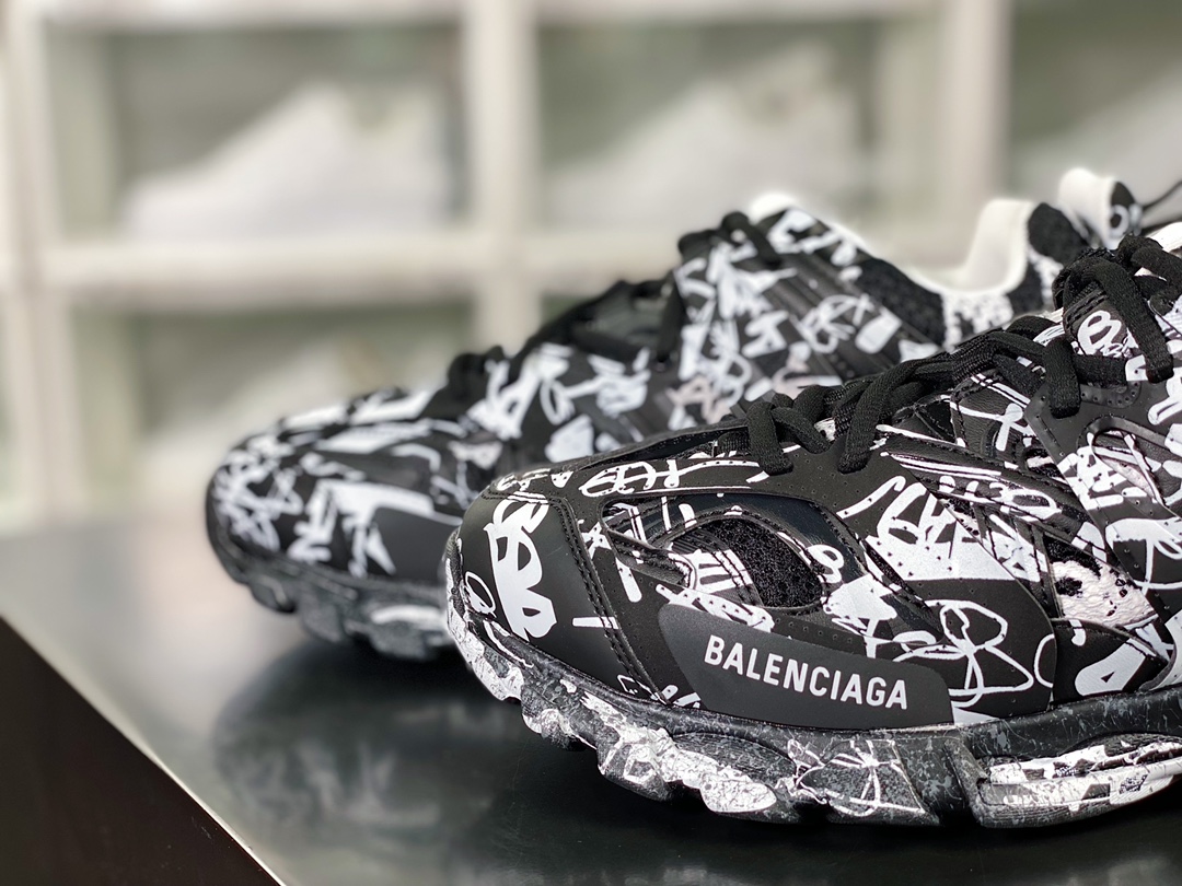 BALENCIAGA Track Trainers 3.0 Retro Running Shoes 