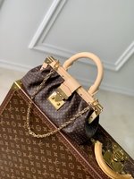 Louis Vuitton LV Monogram Clutch Handbags Clutches & Pouch Bags Canvas Cowhide Spring/Summer Collection M46544