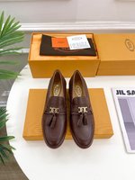 TOD’S AAAA
 Shoes Loafers Cowhide Genuine Leather Sheepskin