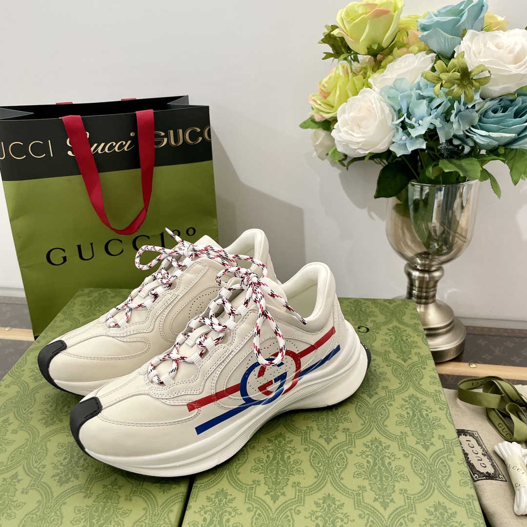 Gucci Buty sportowe Unisex PU TPU Fashion Spodnie dresowe