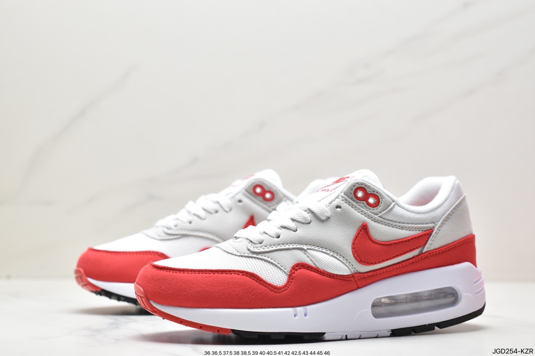 Nike Air Max 1 Half Palm Air Cushion Retro Running Shoes DQ3989-100