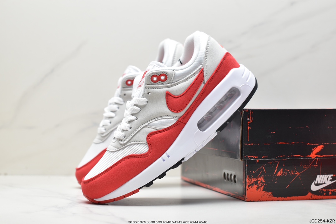 Nike Air Max 1 Half Palm Air Cushion Retro Running Shoes DQ3989-100