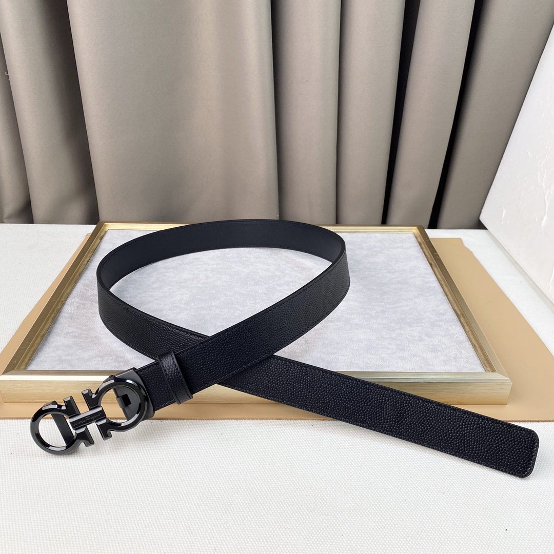 菲拉格幕男士柔软细腻百搭大方宽3.5