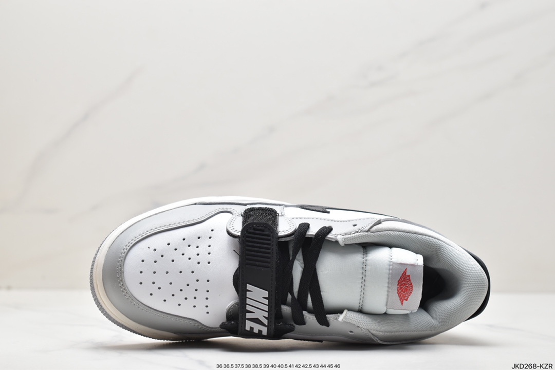 Air Jordan Legacy 312 has a staggered design CD7069-101