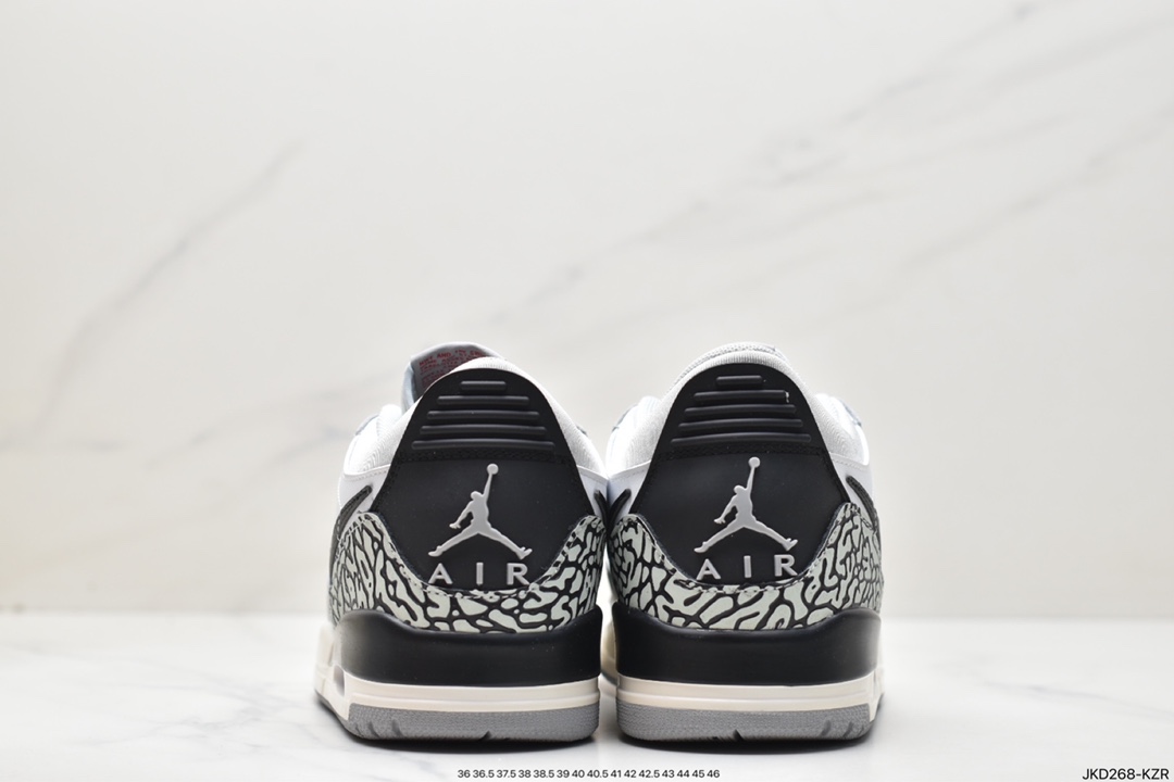 Air Jordan Legacy 312 has a staggered design CD7069-101