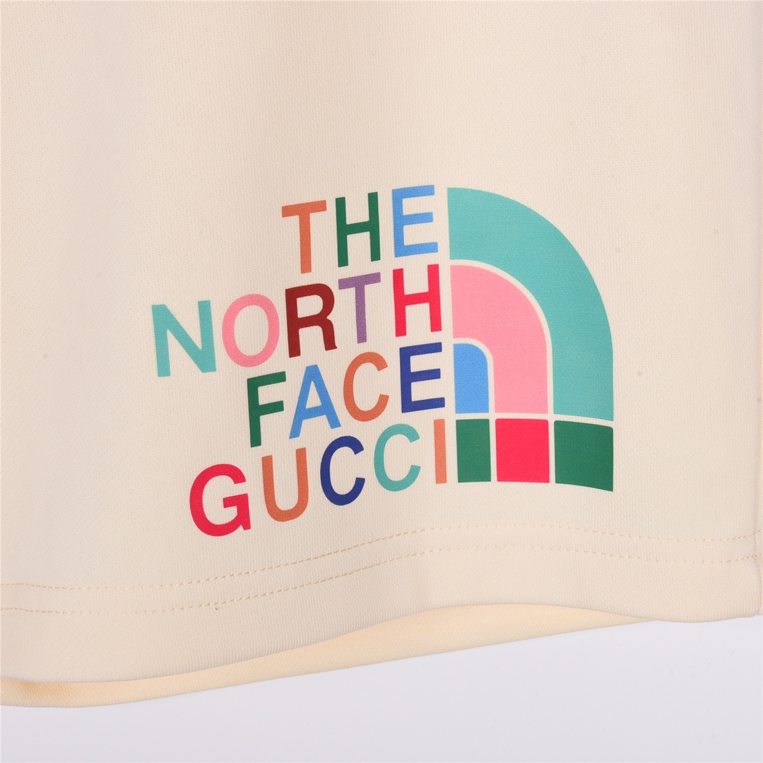 180 GUCCI 古驰 23Fw最新北面TNF联名限定系列短裤